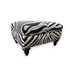 Zebra Ottoman