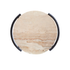 Ojai Marble & Iron End Table