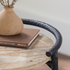 Ojai Marble & Iron End Table