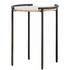 Ojai Marble & Iron End Table