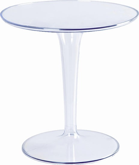 Clear Acrylic Tulip Side Table