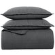 Cotton Canvas Coverlet Set
