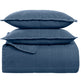 Cotton Canvas Coverlet Set