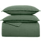 Cotton Canvas Coverlet Set