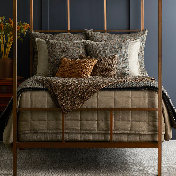 Stria Quilted Coverlet