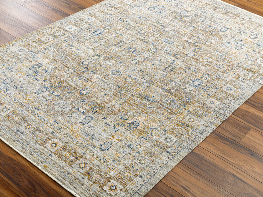 Margaret Machine Woven Rug Wheat