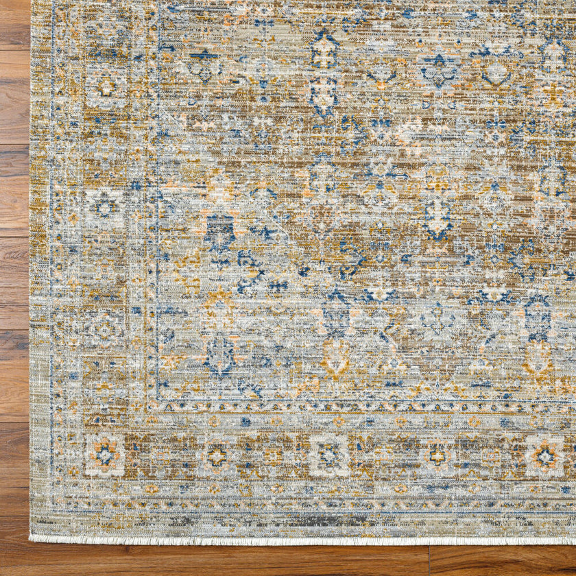 Margaret Machine Woven Rug Wheat