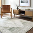 Luca Machine Woven Rug Olive Cream