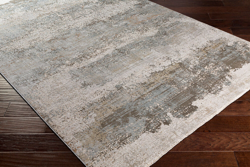Brunswick Machine Woven Rug Sage Taupe Gray Blue