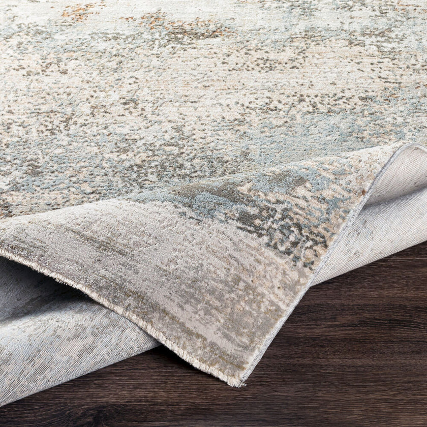 Brunswick Machine Woven Rug Sage Taupe Gray Blue