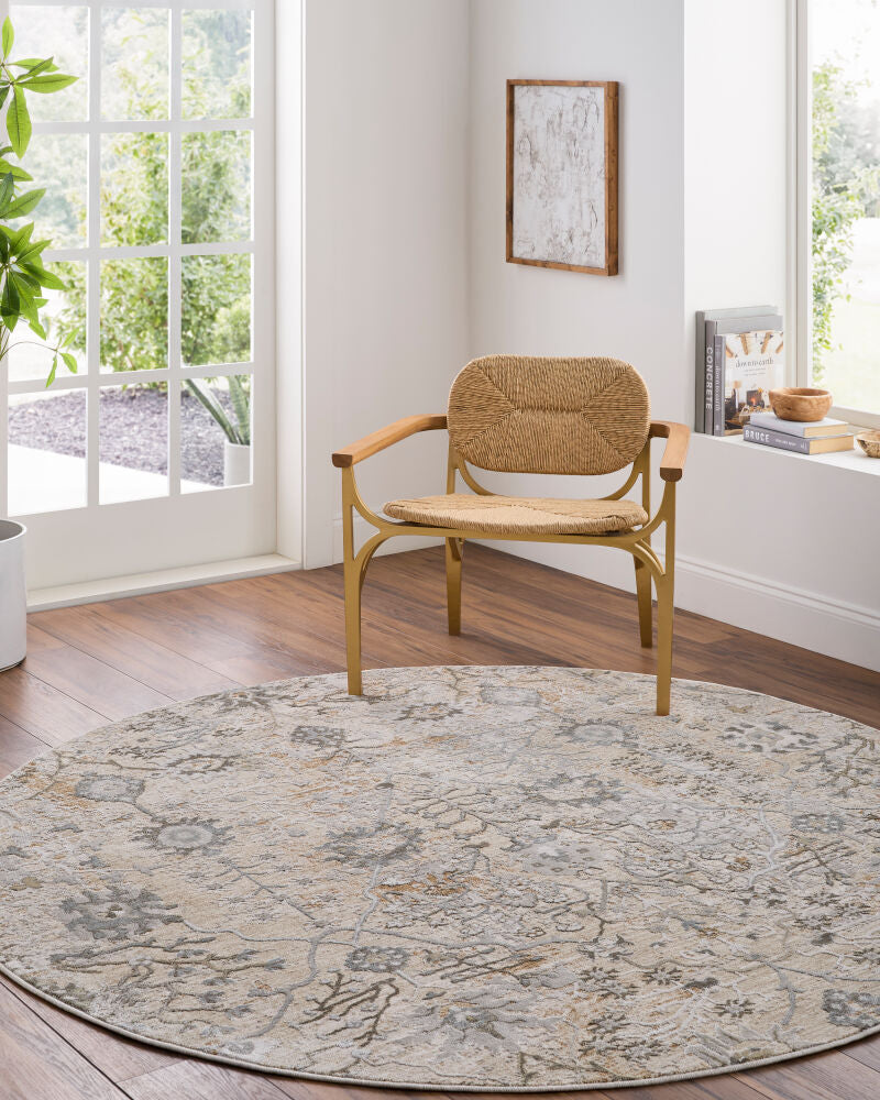 Brunswick Machine Woven Rug Natural