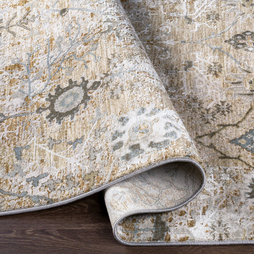 Brunswick Machine Woven Rug Natural