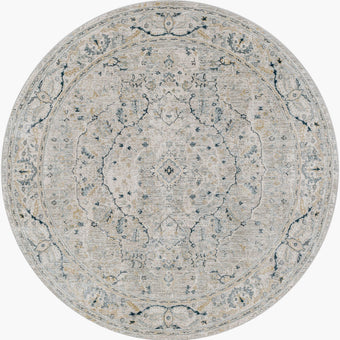 Brunswick Machine Woven Rug Azul