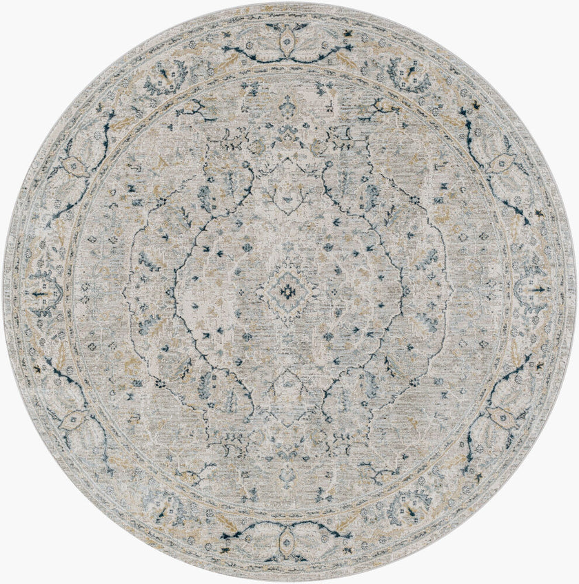 Brunswick Machine Woven Rug Azul