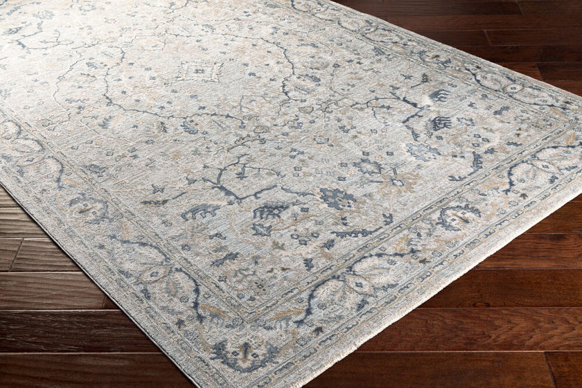 Brunswick Machine Woven Rug Azul