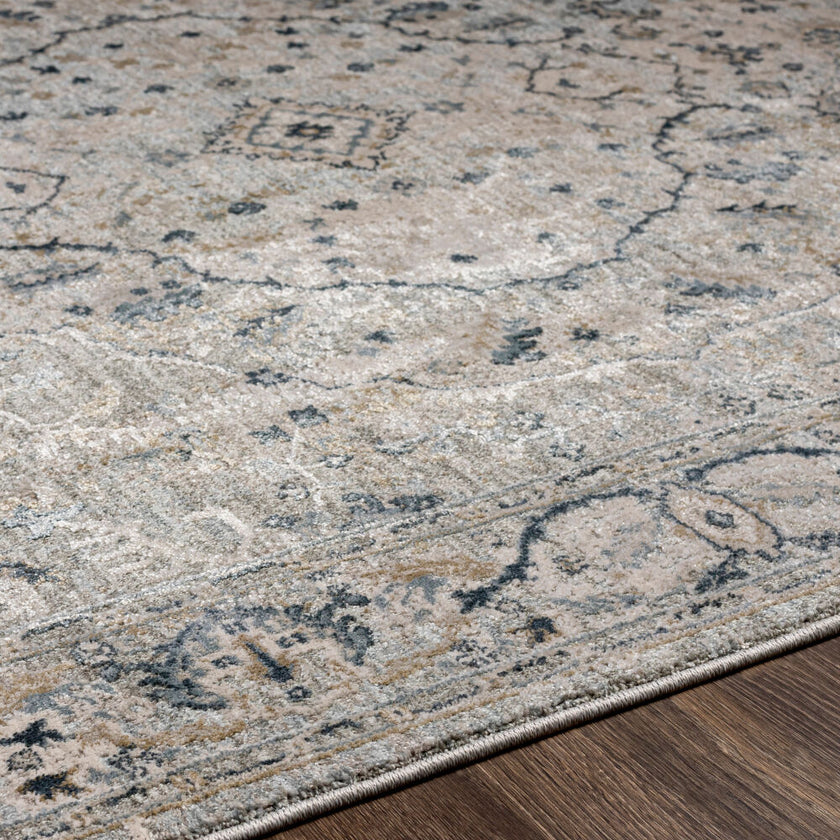 Brunswick Machine Woven Rug Azul