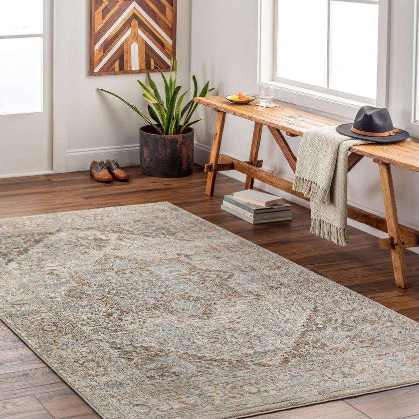 Brunswick Machine Woven Rug Beige