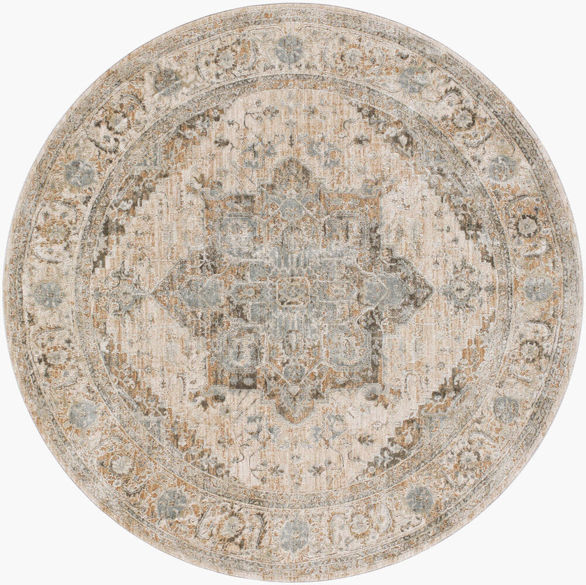 Brunswick Machine Woven Rug Medallion