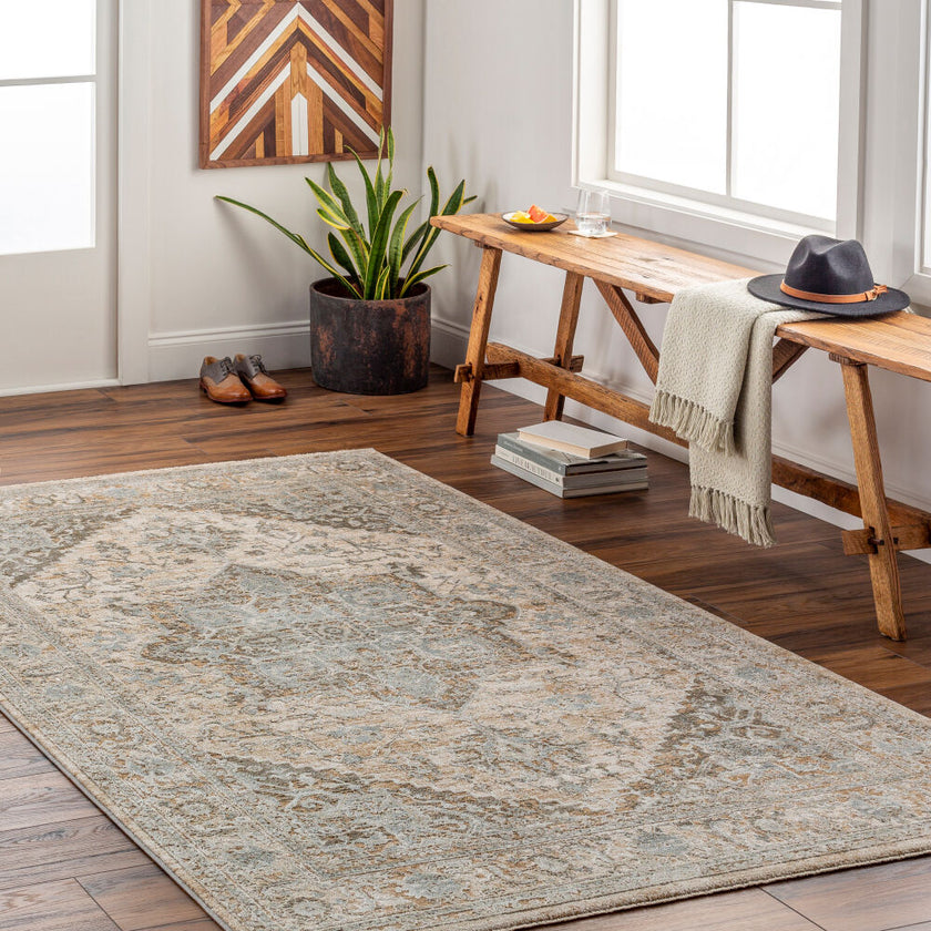 Brunswick Machine Woven Rug Medallion