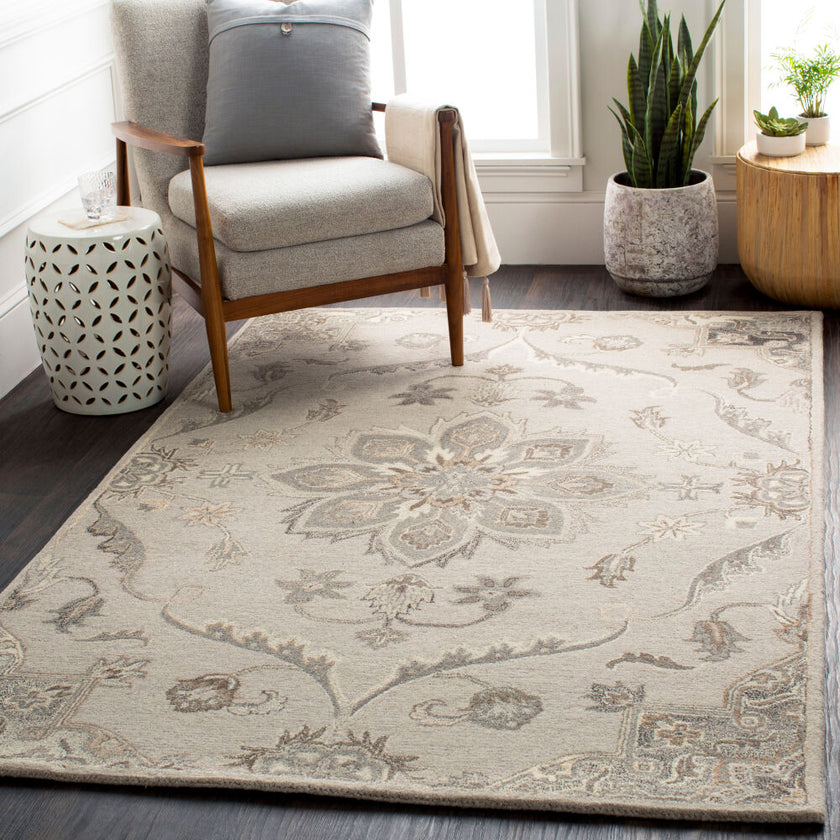 Caesar Handmade Rug Taupe