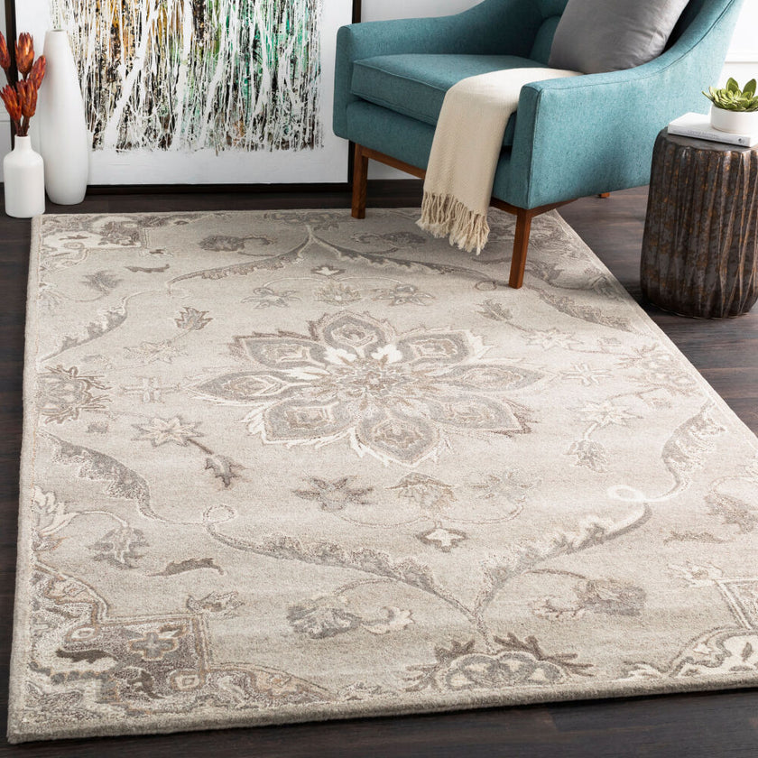 Caesar Handmade Rug Taupe