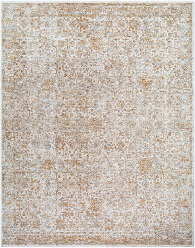 Da Vinci Machine Woven Rug in Beige