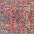 Iris Machine Woven Rug Red