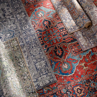 Iris Machine Woven Rug Spice