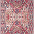 Iris Machine Woven Rug Cranberry