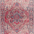 Iris Machine Woven Rug Cranberry