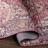 Iris Machine Woven Rug Cranberry