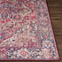 Iris Machine Woven Rug Cranberry
