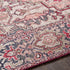 Iris Machine Woven Rug Cranberry