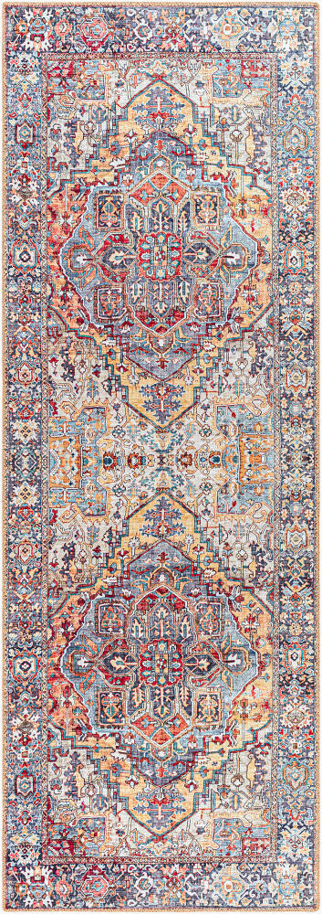 Iris Machine Woven Rug Spice