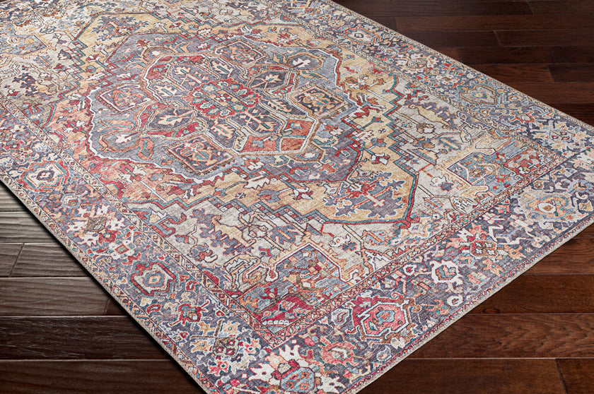 Iris Machine Woven Rug Spice