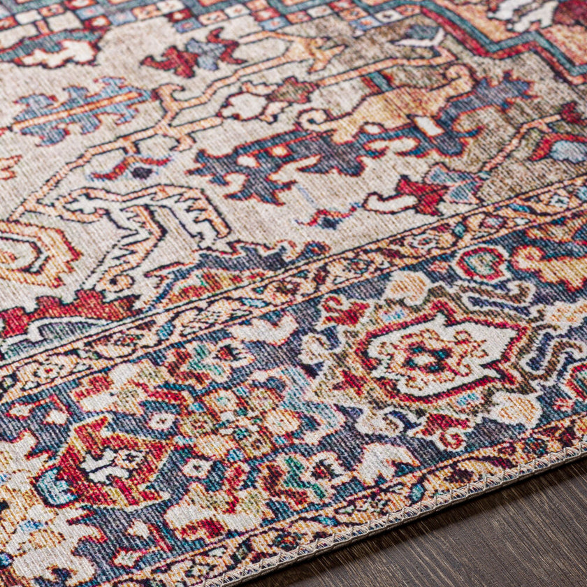 Iris Machine Woven Rug Spice