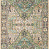 Iris Machine Woven Rug Green