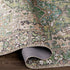 Iris Machine Woven Rug Green
