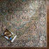 Iris Machine Woven Rug Green