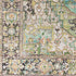 Iris Machine Woven Rug Green