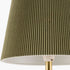 Parcey Dark Green and Gold Buffet Table Lamp