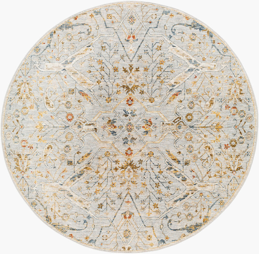 Reina Machine Woven Rug Light