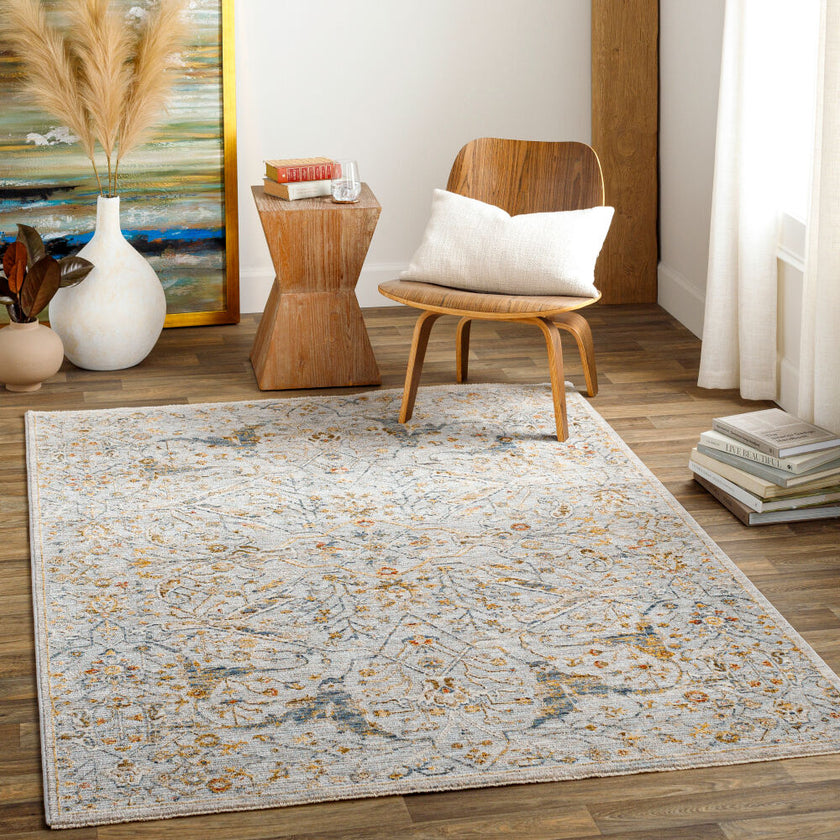 Reina Machine Woven Rug Light