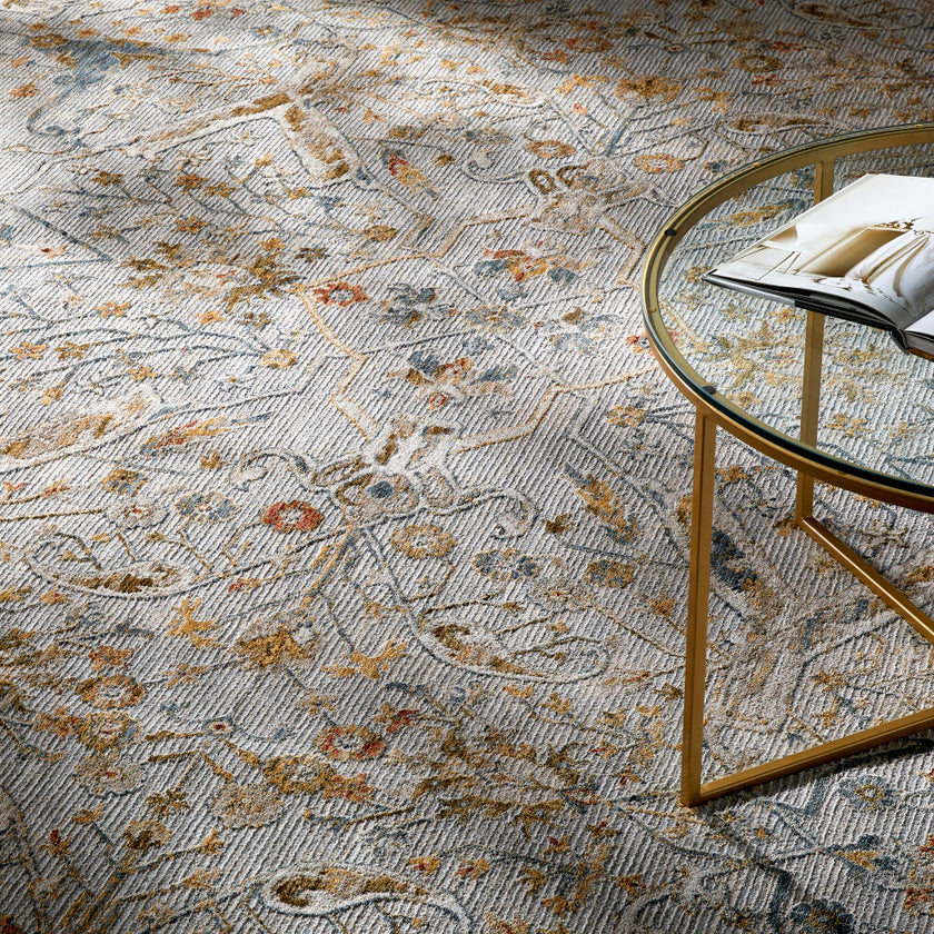 Reina Machine Woven Rug Light