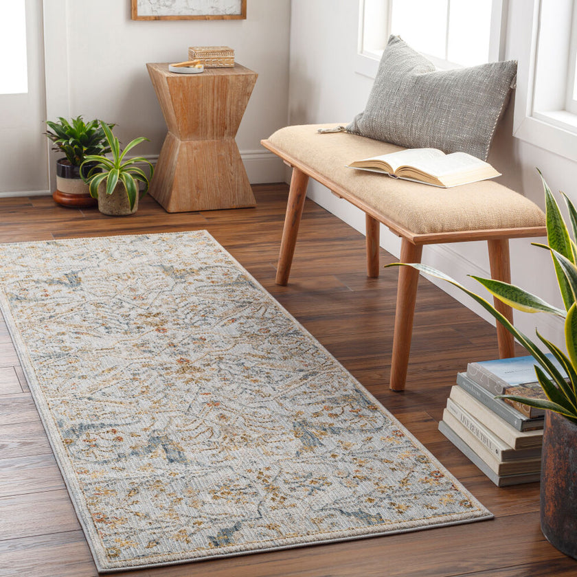 Reina Machine Woven Rug Light