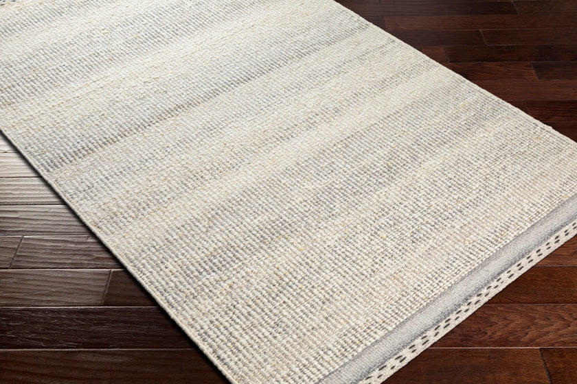 Sadie Handmade Rug Cream Gray