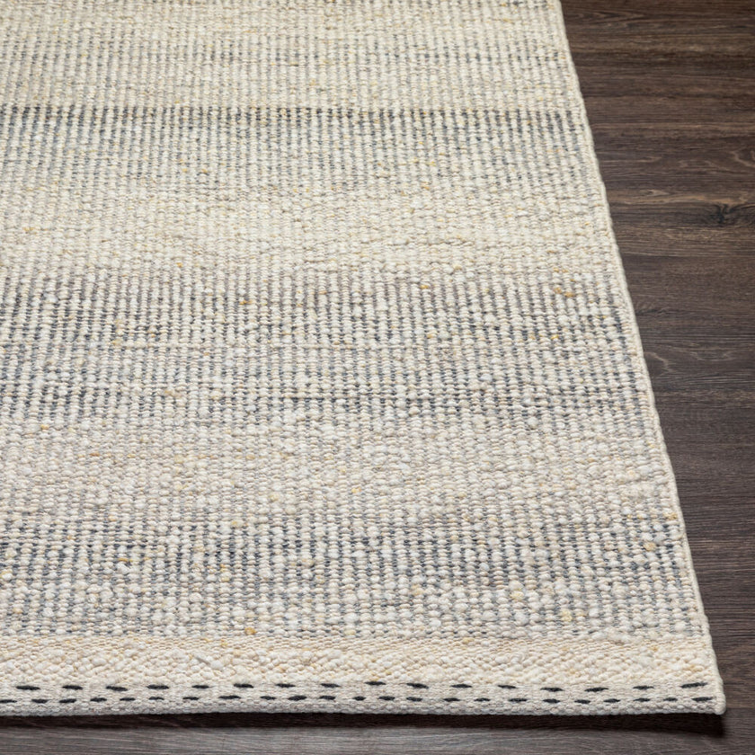 Sadie Handmade Rug Cream Gray