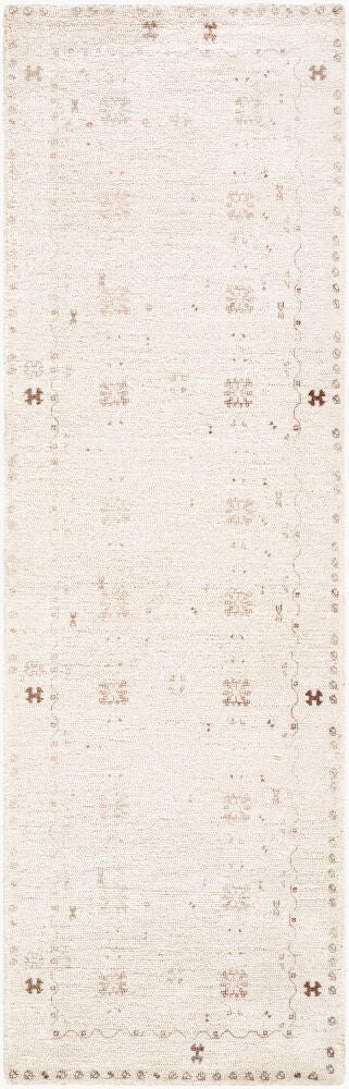 Unique Handmade Rug Pictograph