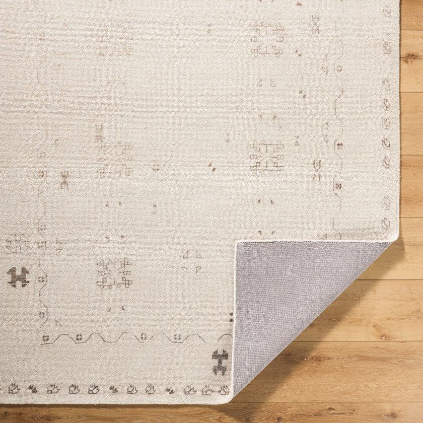 Unique Handmade Rug Pictograph