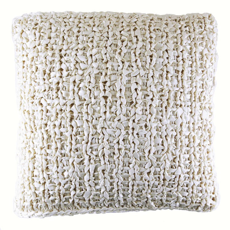 Ribbon Knit Pillow